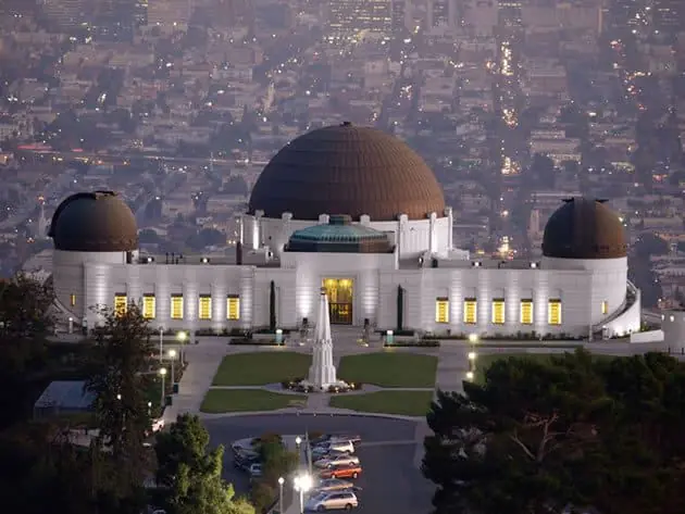 Griffith Observatory in Los Angeles.