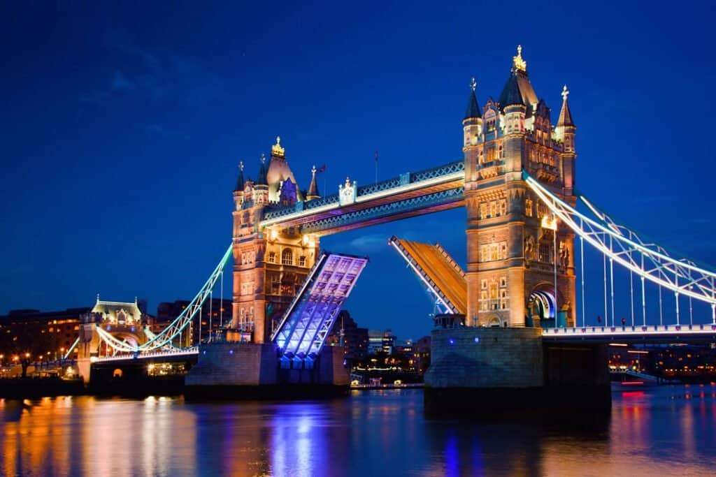 Day tours in London - London Bridge in London, England.
