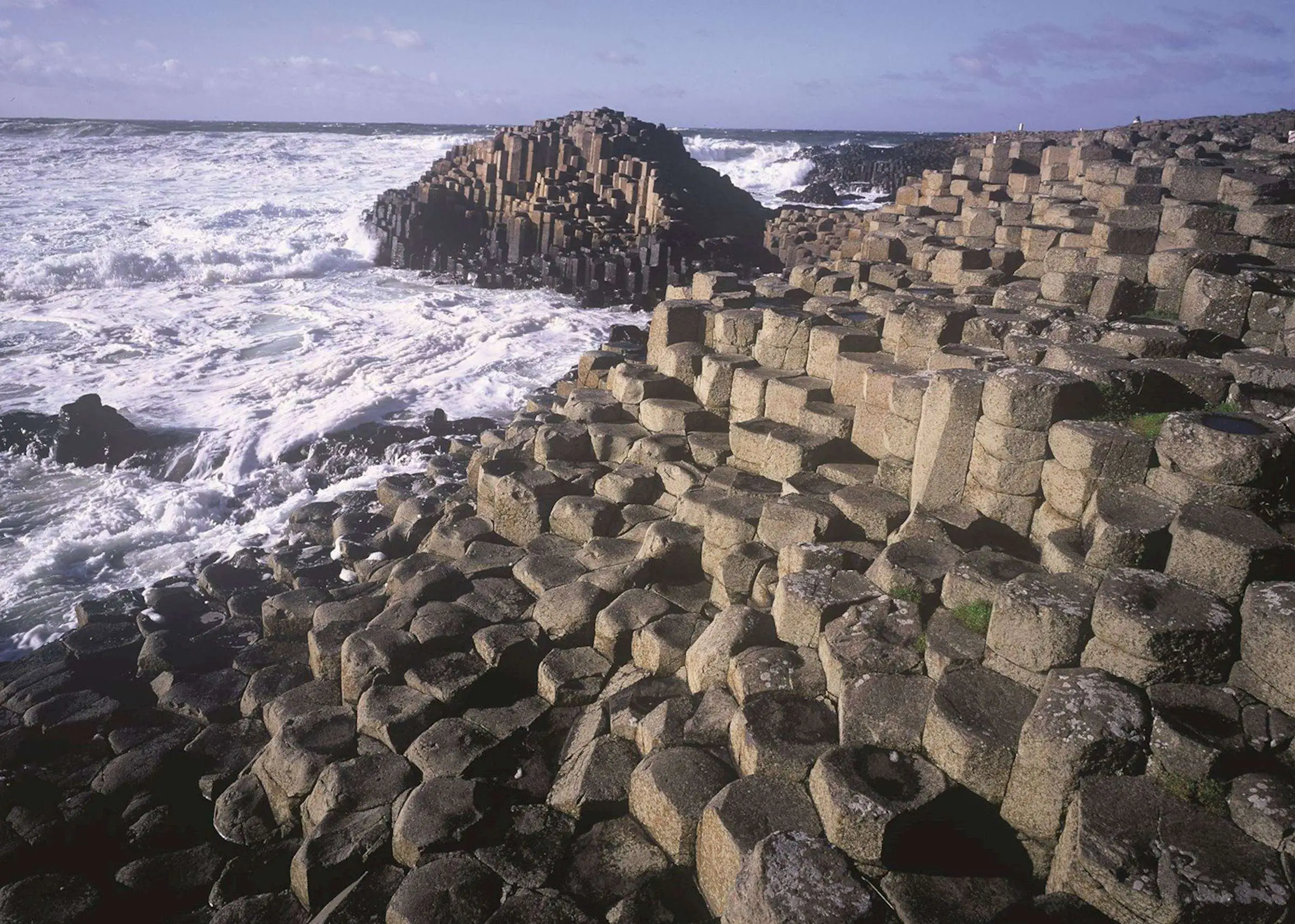 The basalt columns of the Giant's Causeway