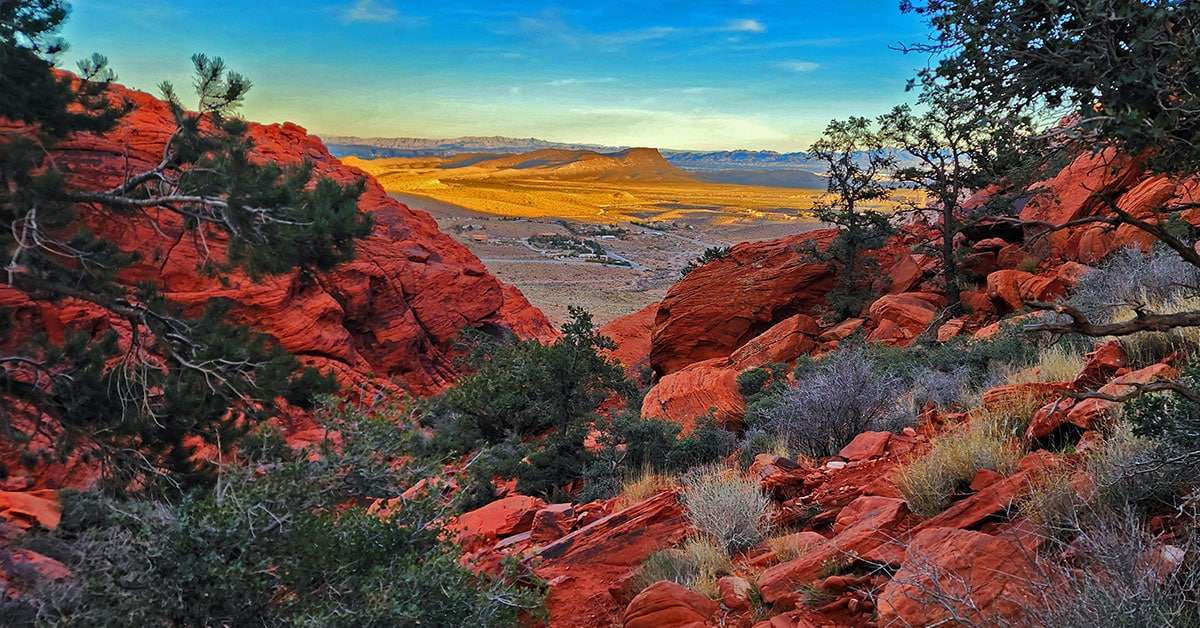 Red Rock Canyon outside Las Vegas