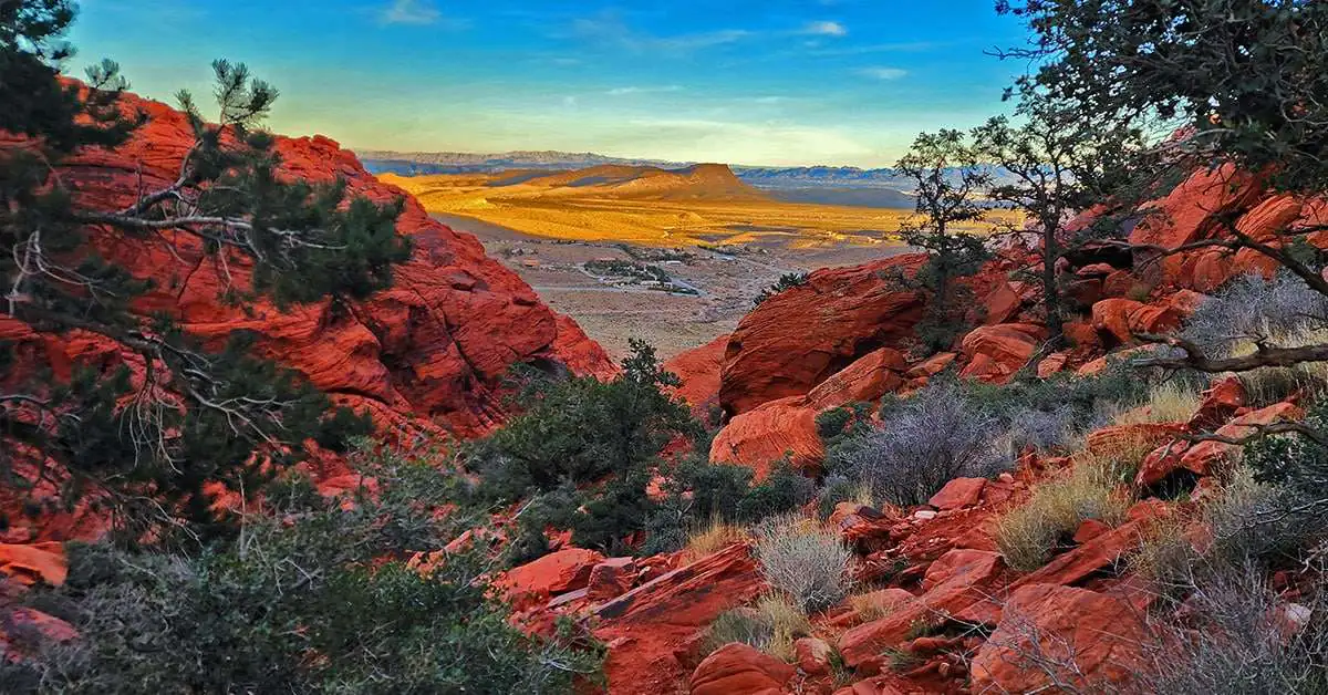 Red Rock Canyon outside Las Vegas